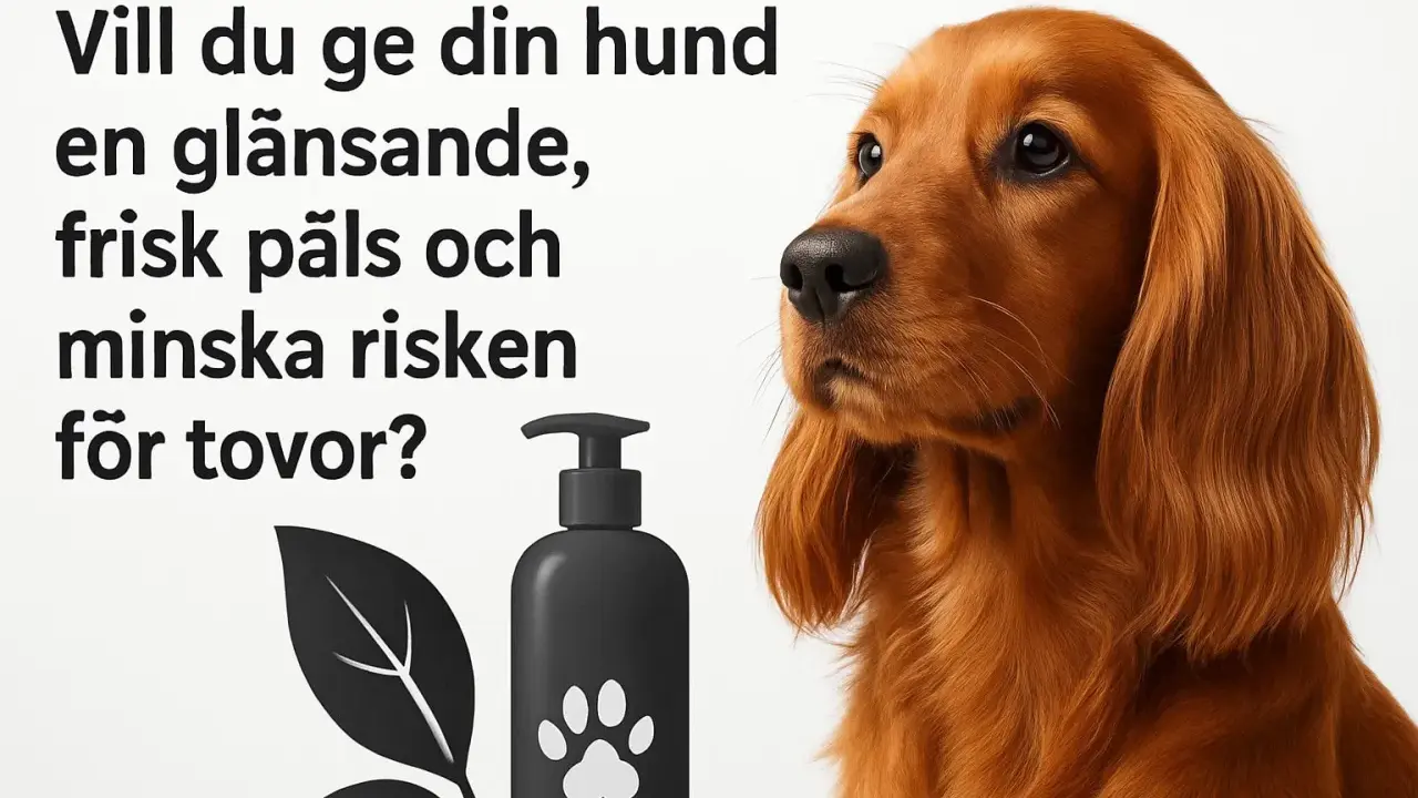 En vacker, glänsande päls för din hund, med rogz-produkter minskar du risken för tovor.