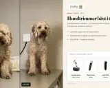 Före och efter-bild på en hund som blivit klippt med en moser klippmaskin. Texten beskriver hundtrimmer bäst i test.